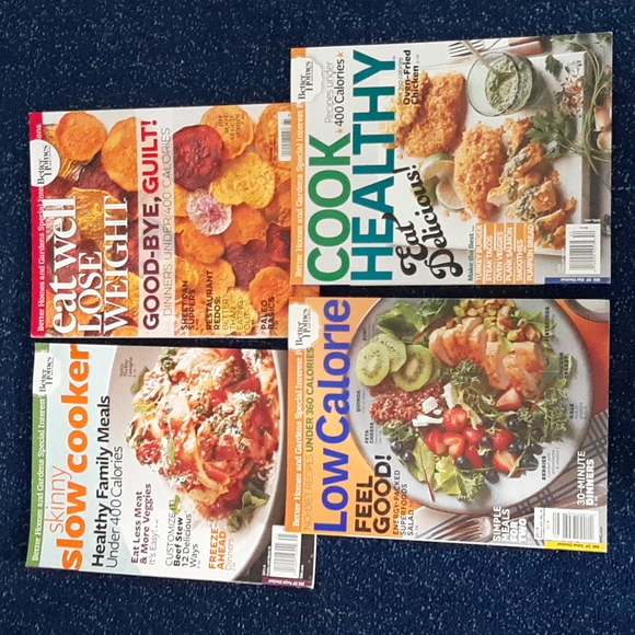 Bundle of Cookbook's....Healthy, Low Calorie, Skinny Slow Cooker - Picture 1 of 16